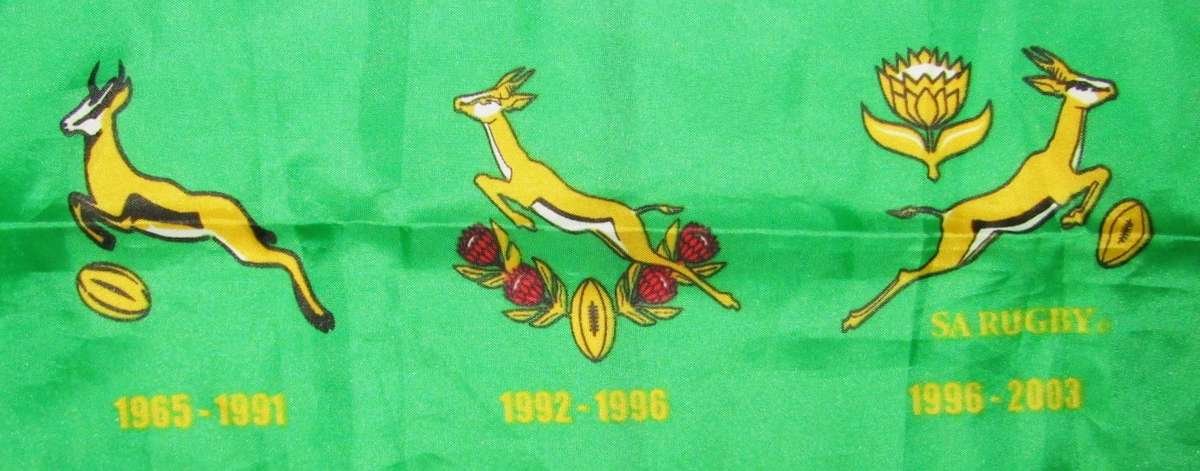 Old History of Springbok Rugby Flag