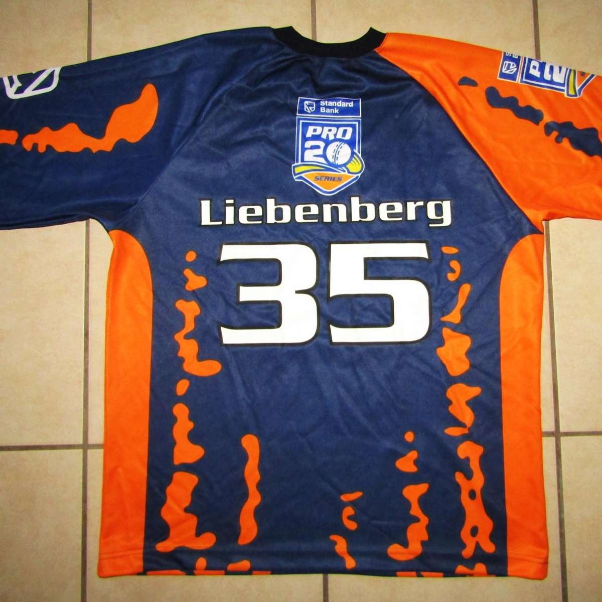 Old Goodyear Eagles Pro 20 Series Long Sleeve Players Cricket Jersey