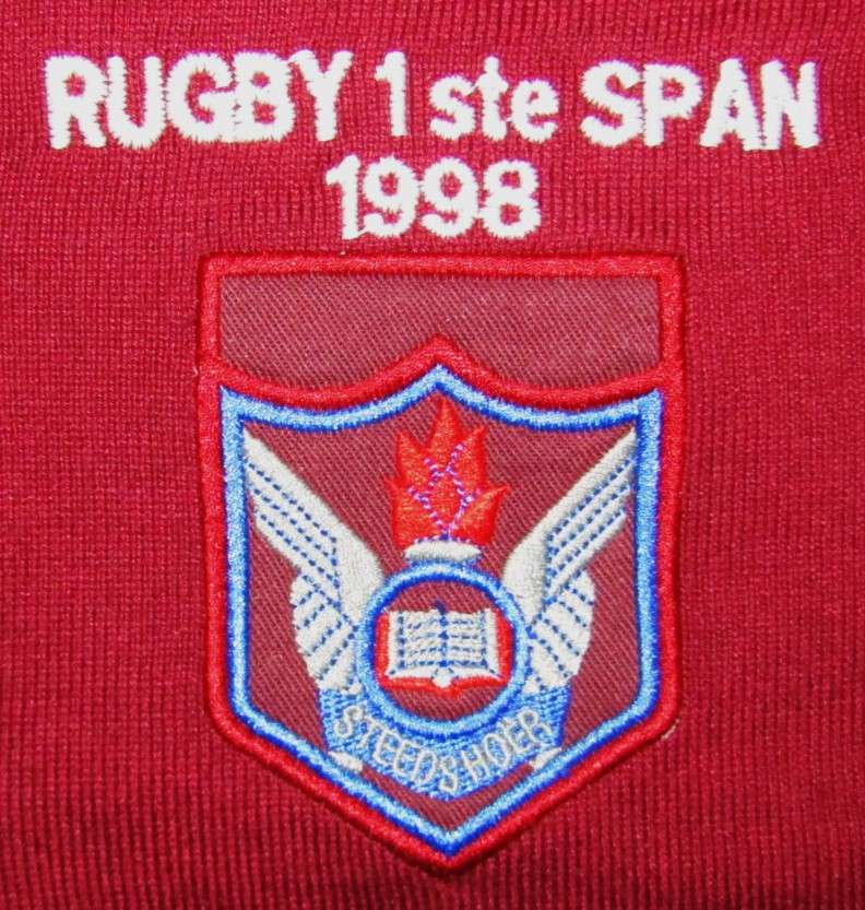 1998 Hoërskool Centurion 1ste Span Long Sleeve Rugby Jersey
