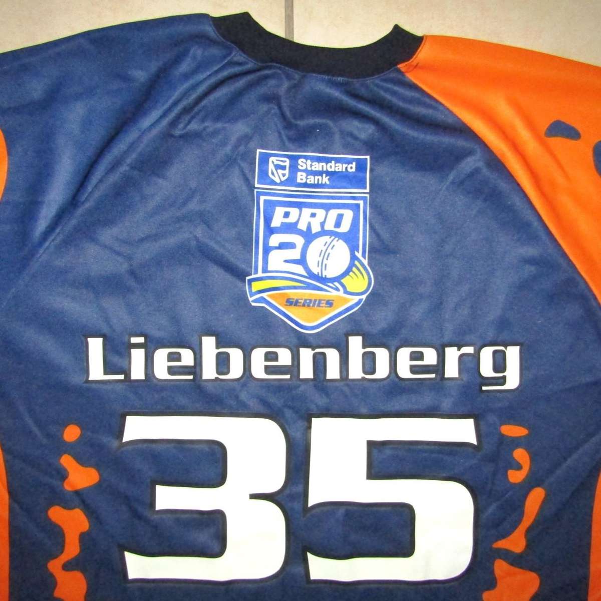 Old Goodyear Eagles Pro 20 Series Long Sleeve Players Cricket Jersey