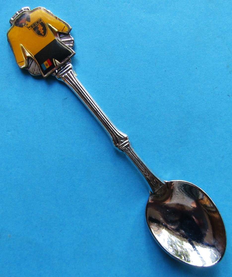 Old Romania Rugby Crested Spoon