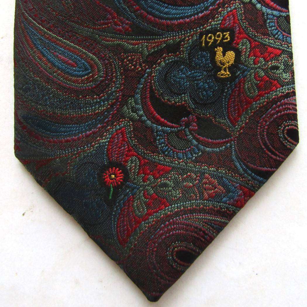 1993 France vs Noord Transvaal Rugby Neck Tie