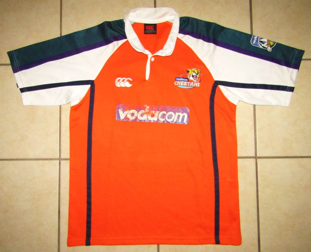 Old Cheetahs Super 14 Rugby Jersey - XL Size