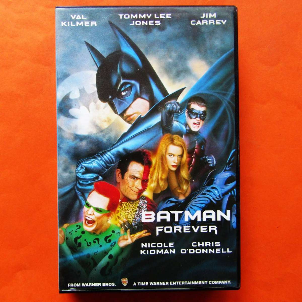 Batman Forever - Val Kilmer - Movie VHS Tape (1995)