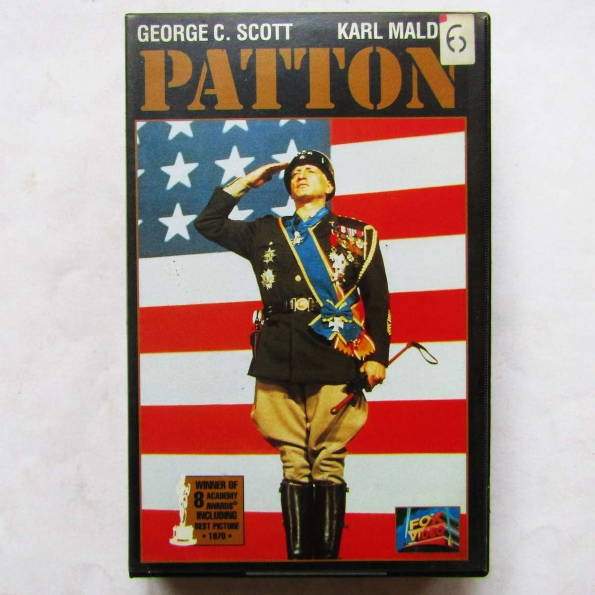 Patton - War Movie VHS Tape (1995)