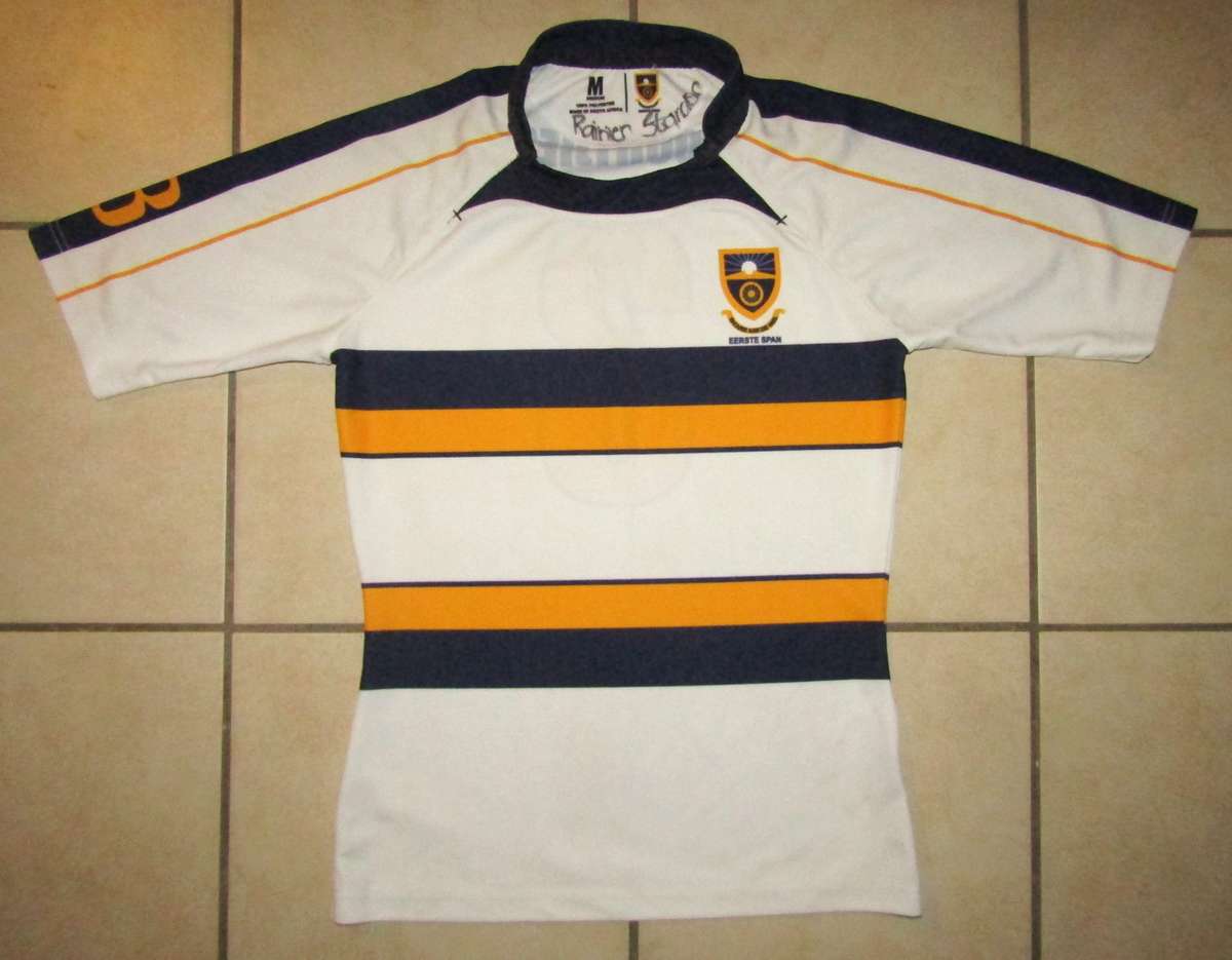 Die Poort Eerste Span Number 3 Players Rugby Jersey