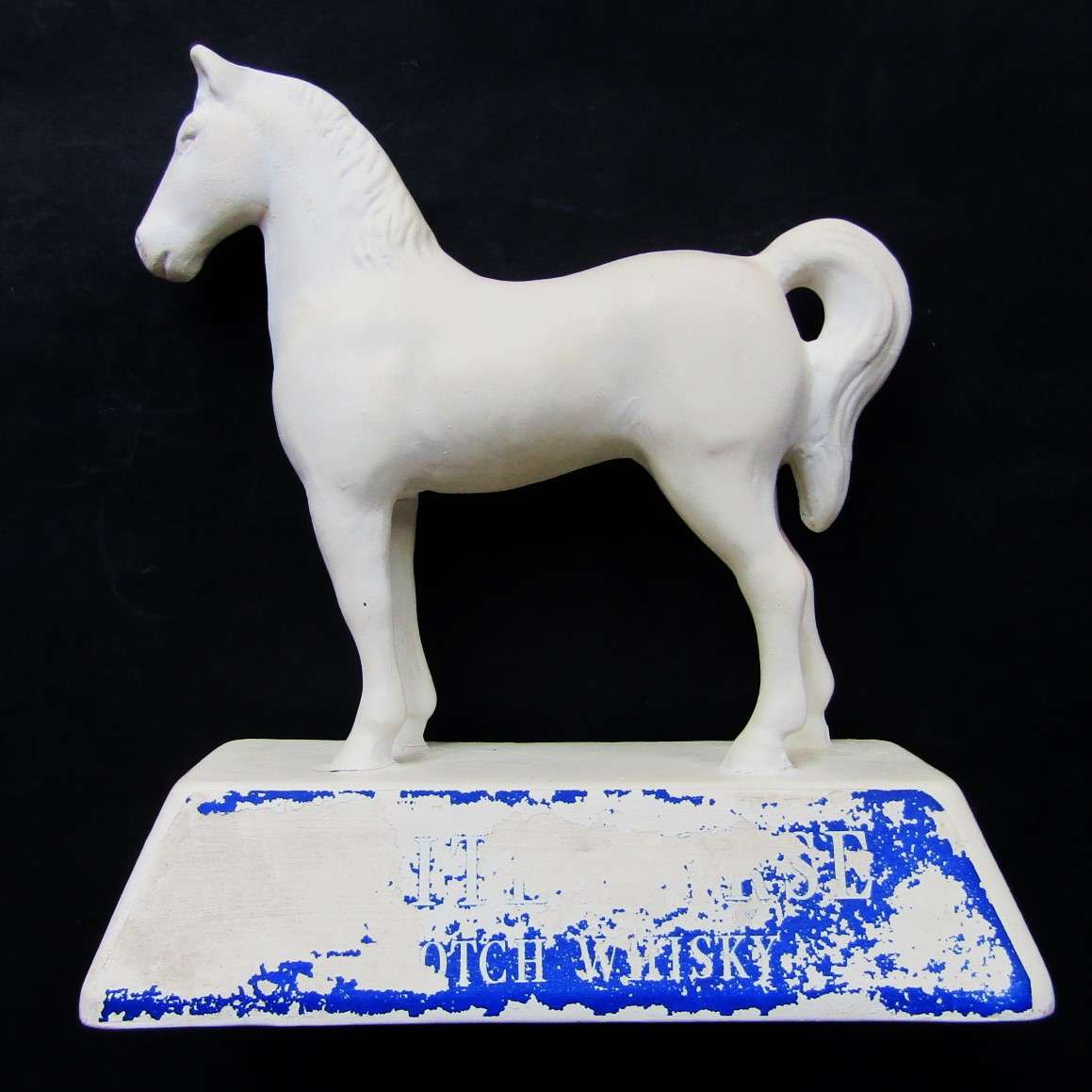 Old White Horse Whisky Ceramic Display