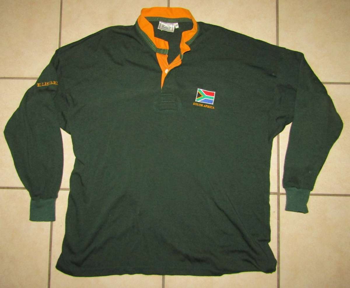 Old Ellis Park South Africa Long Sleeve Rugby Jersey
