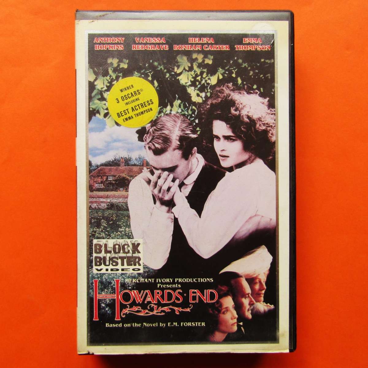 Howards End - Anthony Hopkins - Movie VHS Tape (1992)