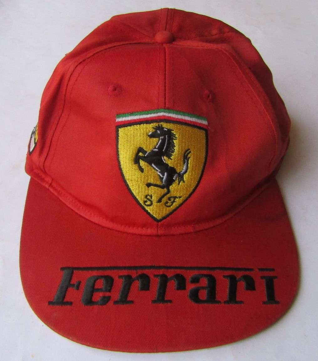 Old Ferrari Racing Cap