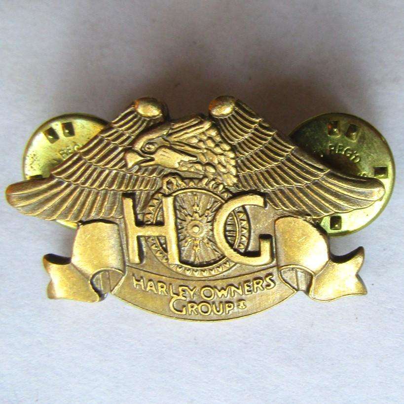 1983 Harley Davidson Owners Group Pin Badge