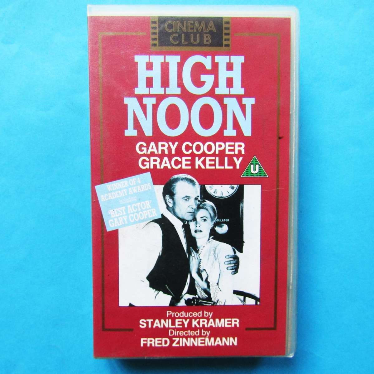 High Noon - Gary Cooper - Western Movie VHS Tape (1989)