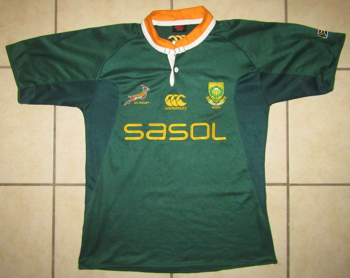Old Springbok Rugby Jersey - Big Medium Size