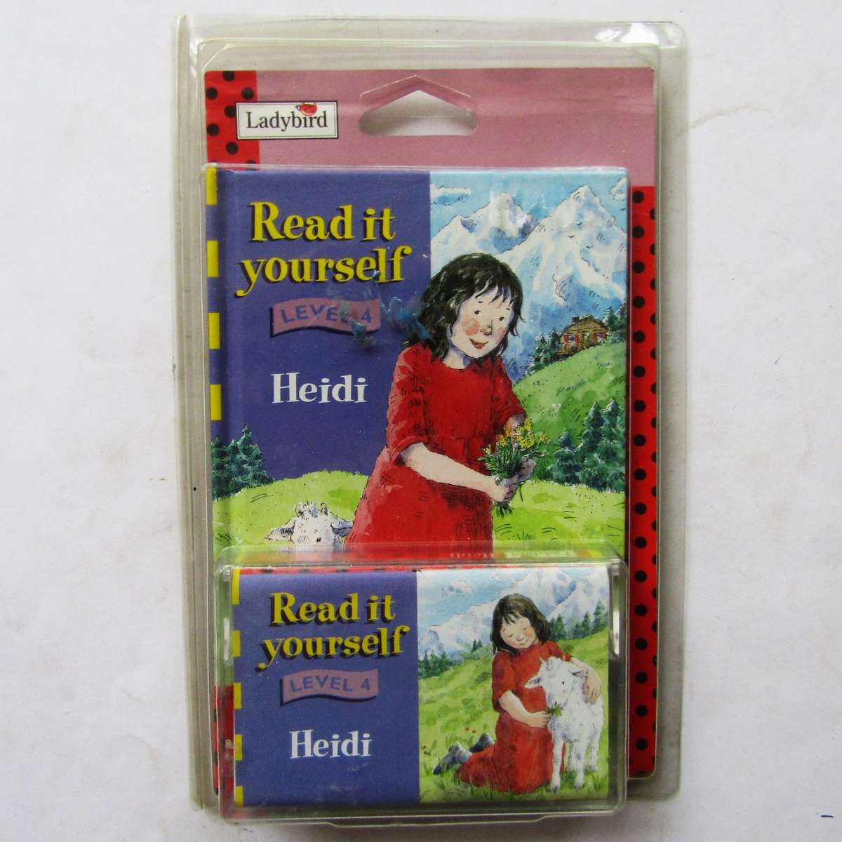 NEW Sealed - Heidi - Book and Cassette Tape