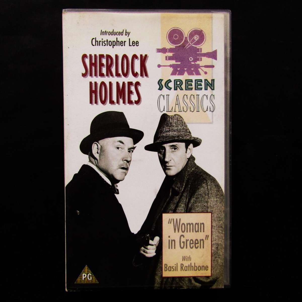 Sherlock Holmes - The Woman in Green - Horror Movie VHS Tape