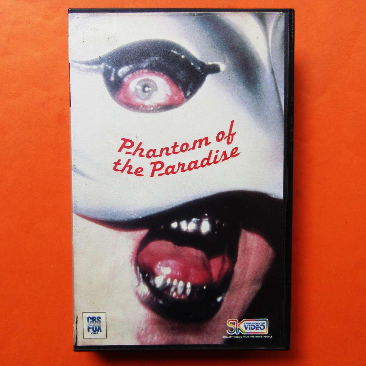 Phantom of the Paradise - Horror Movie VHS Tape (1990)