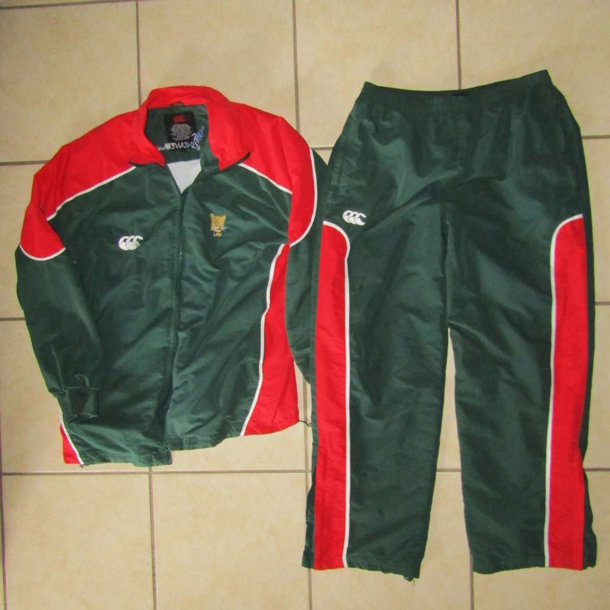 Old Leopards Rugby Union Tracksuit Jacket and Trousers