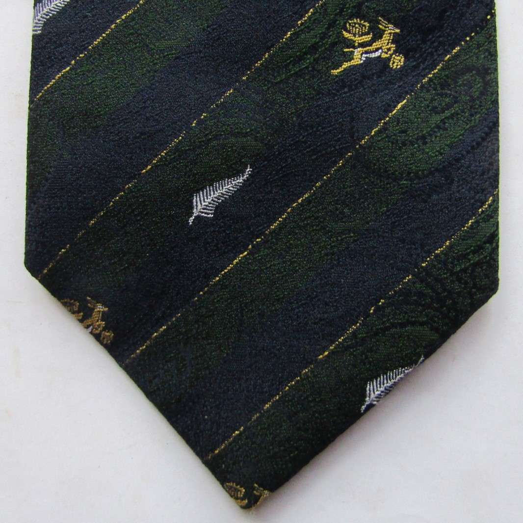 Old Springboks vs All Blacks Rugby Neck Tie