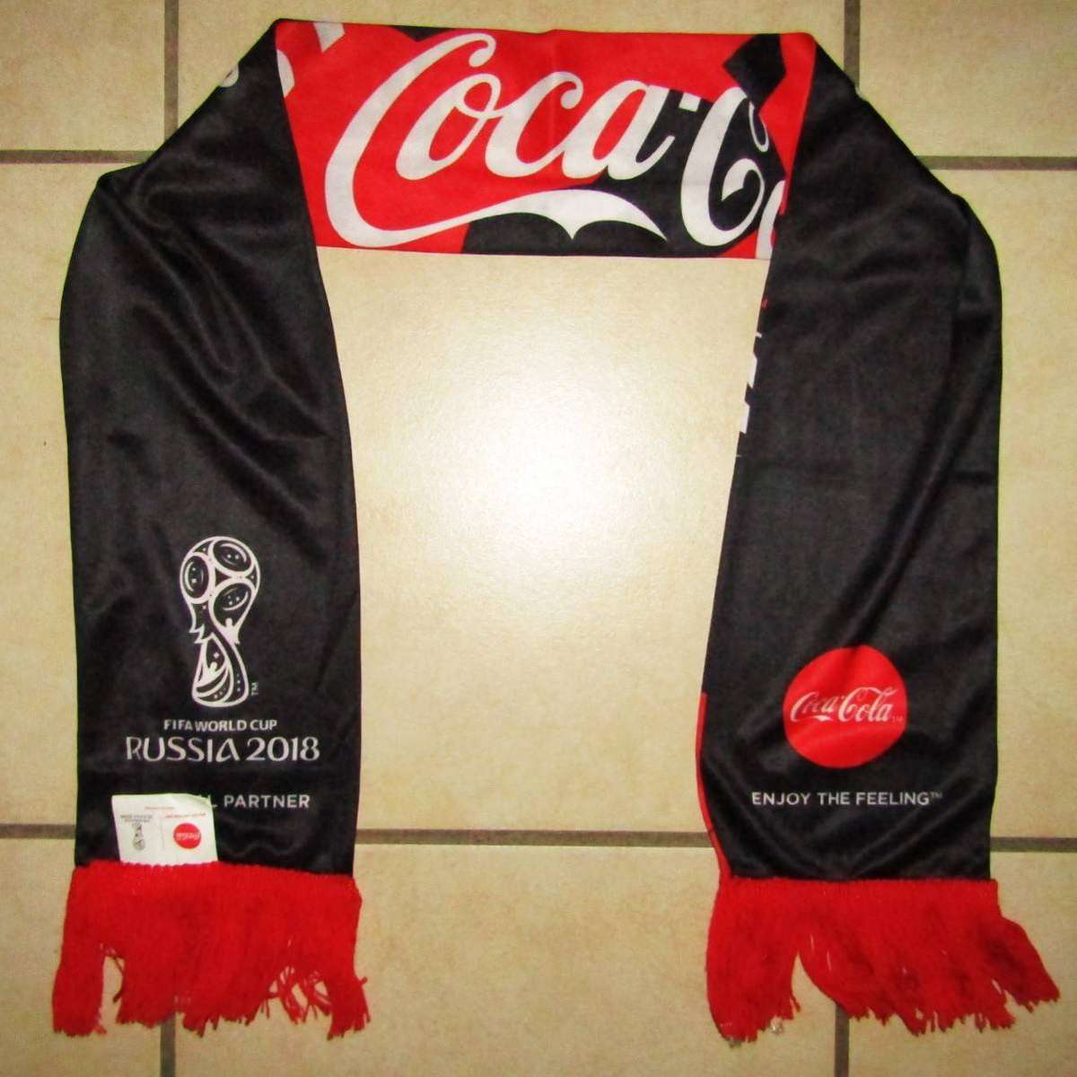 2018 FIFA World Cup Coca Cola Scarf