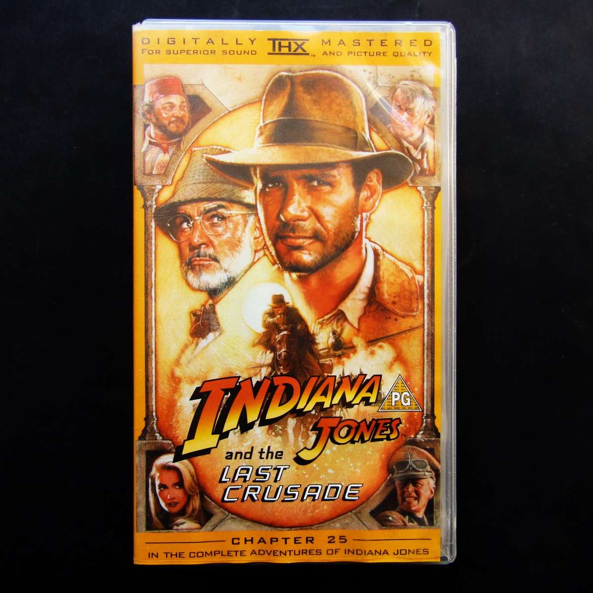 Indiana Jones and the Last Crusade - Movie VHS Tape (1999)