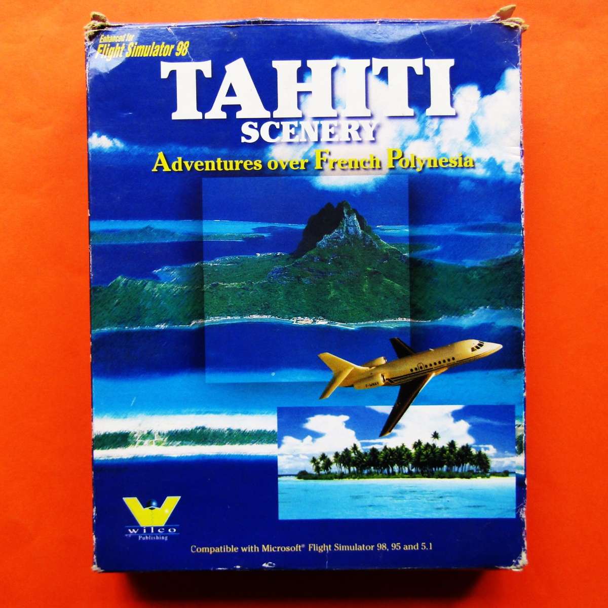 Tahiti Scenery for Flight Simulator 98 - Big Box PC Game