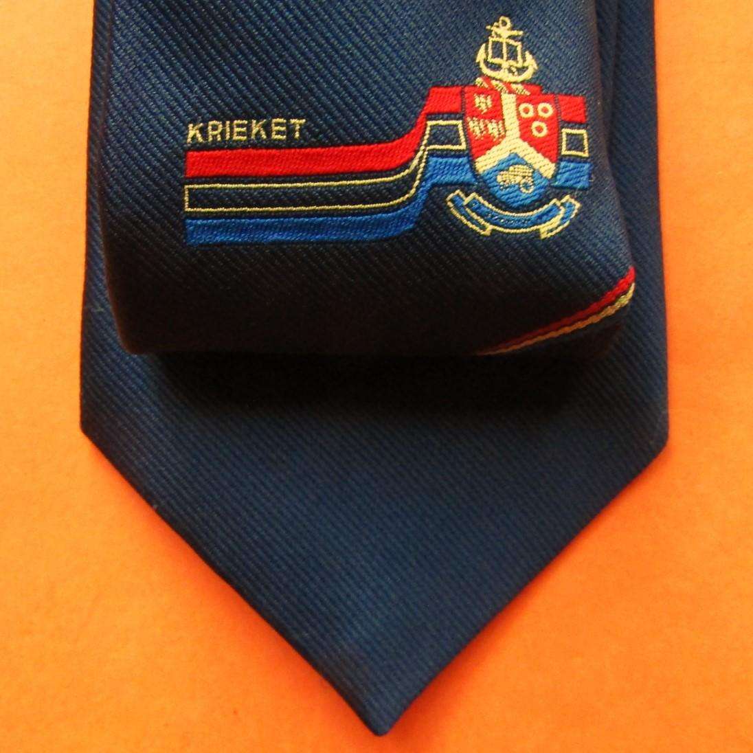 Old Pretoria University Tuks Cricket Neck Tie