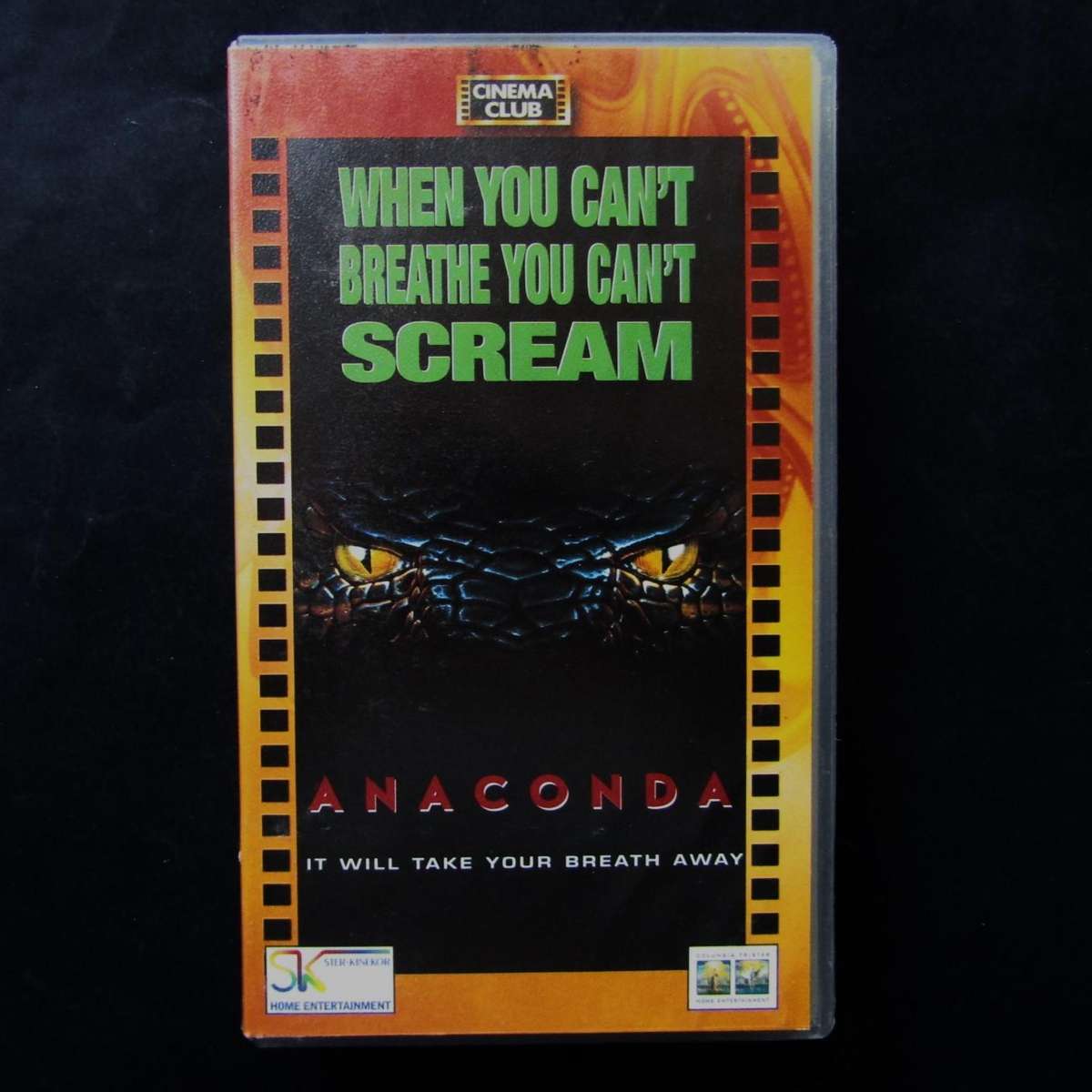 Anaconda - Horror Movie VHS Tape (1997)