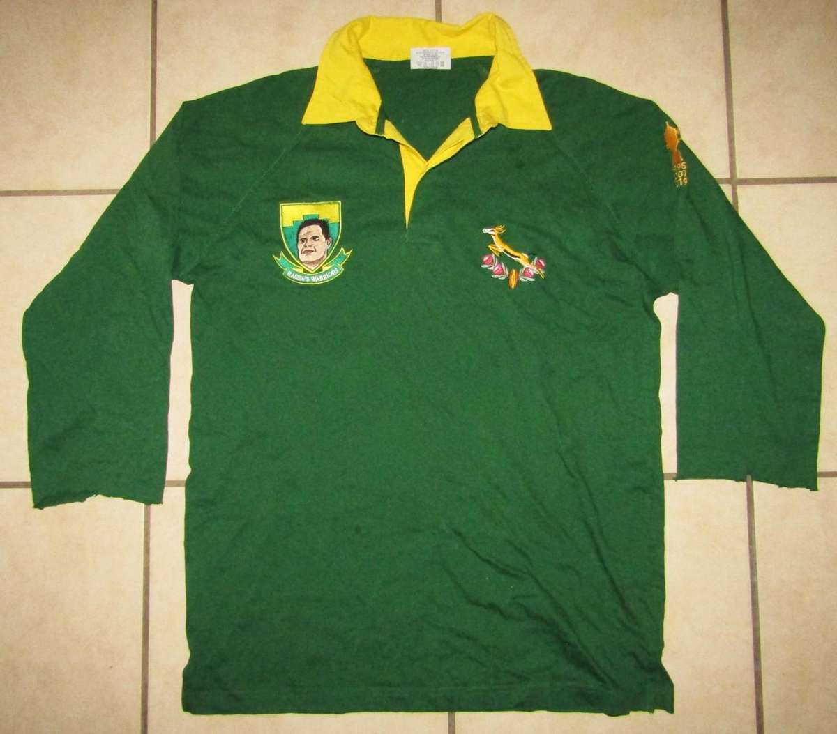 Rassie's Warriors Springbok Rugby Jersey - XL Size