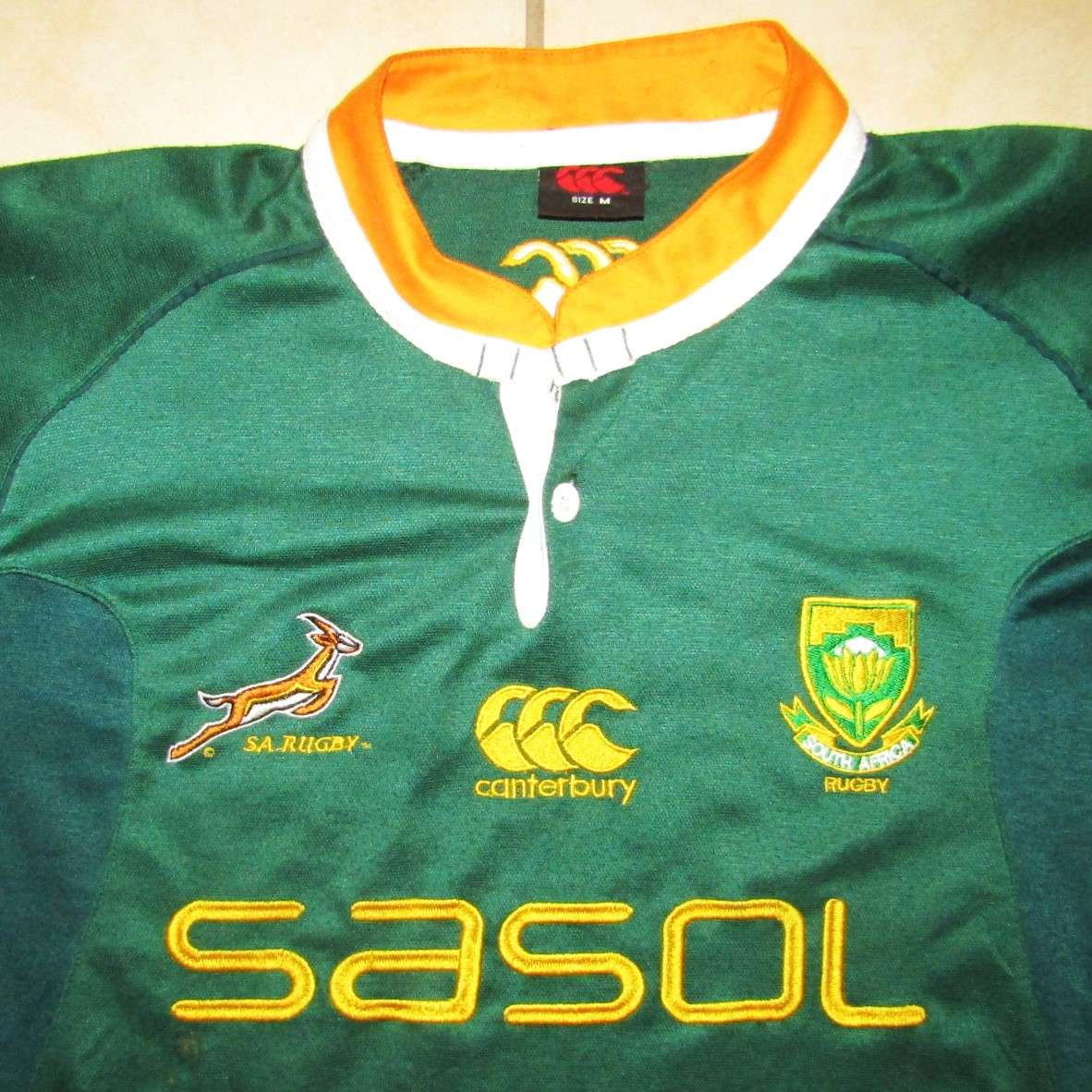 Old Springbok Rugby Jersey - Big Medium Size