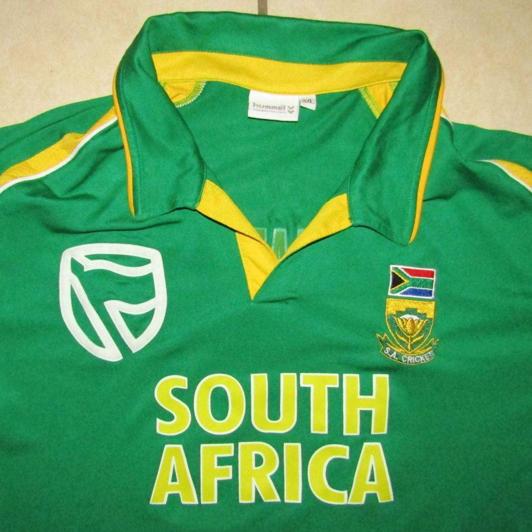 Old SA Proteas Van Jaarsveld Players Cricket Jersey