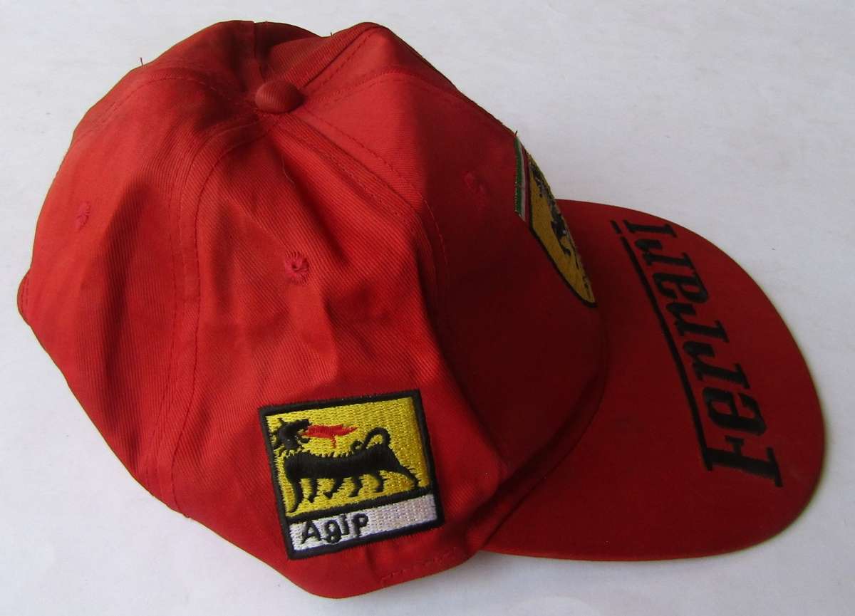 Old Ferrari Racing Cap