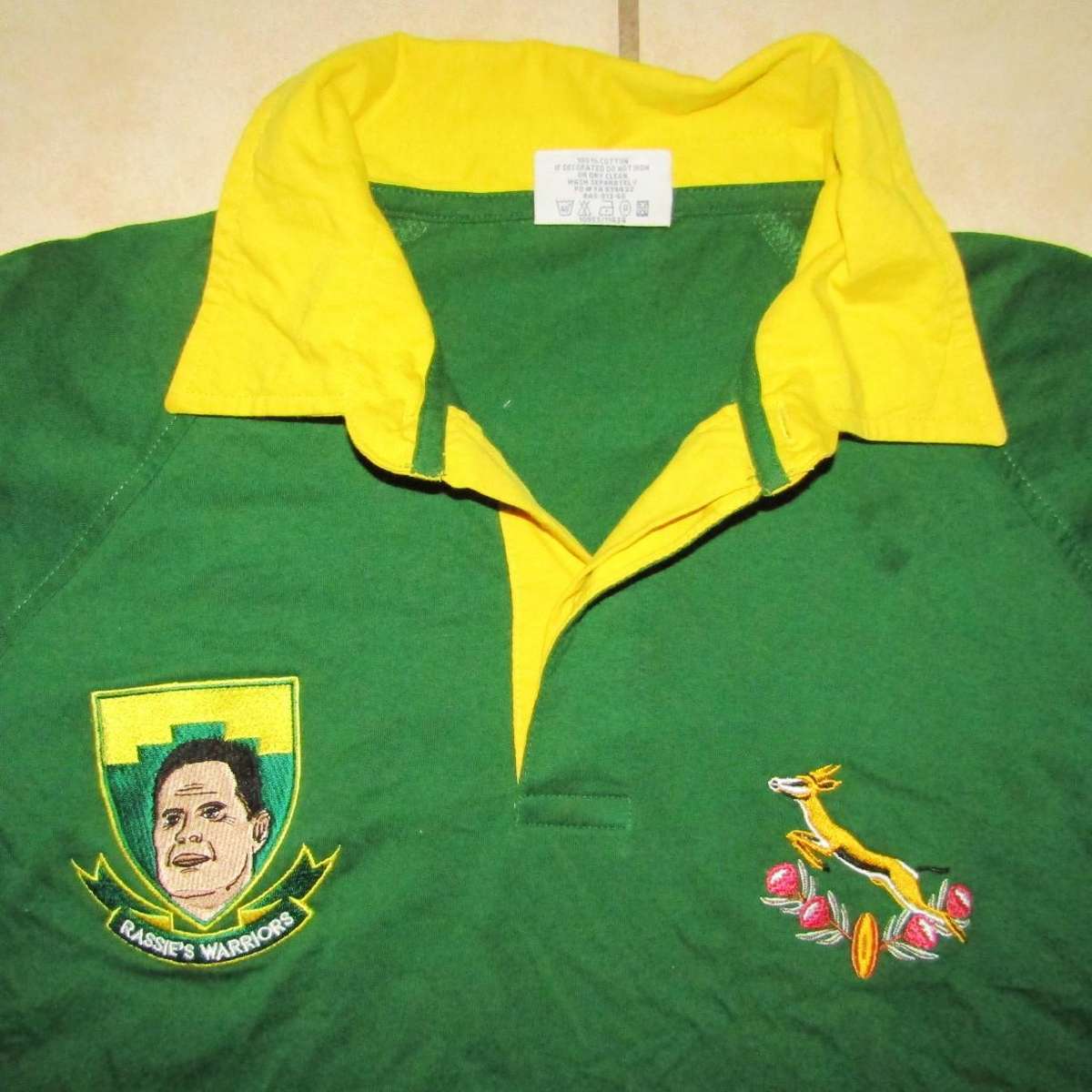 Rassie's Warriors Springbok Rugby Jersey - XL Size