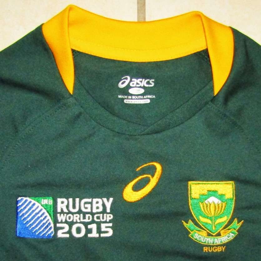 2015 World Cup Springbok Rugby Jersey - Kids Size 5/6