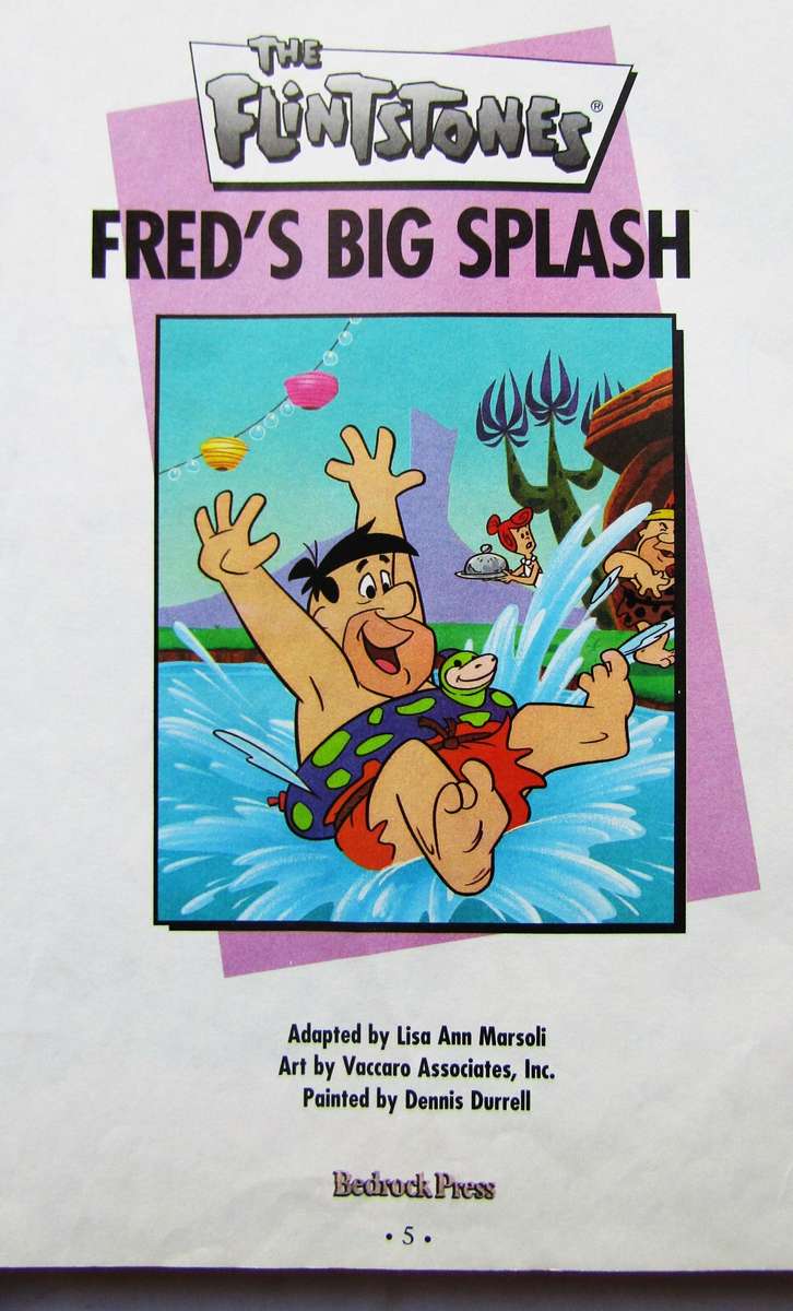 1995 Hanna Barbera Cartoon Classics Book - Flintstones, Yogi Bear, Scooby-Doo, Jetsons