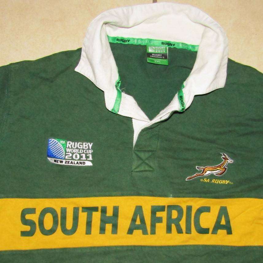 2011 World Cup Springbok Rugby Jersey - Size XXL