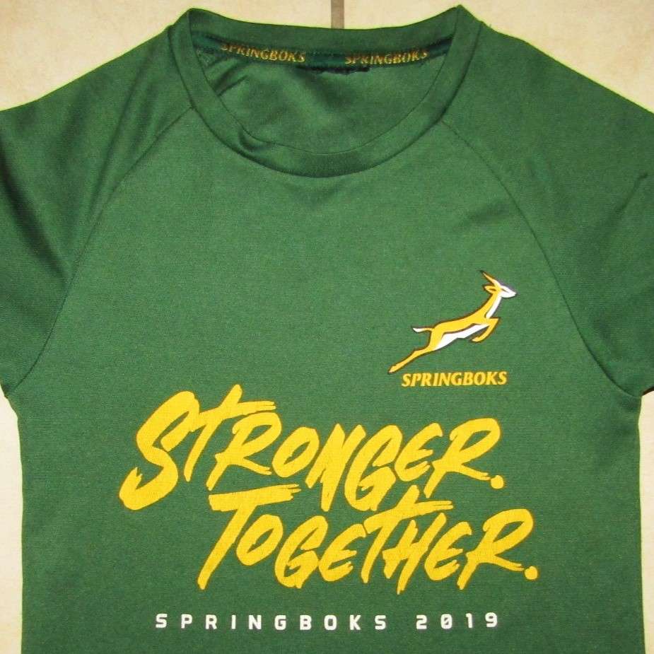 2019 Springbok Rugby Shirt - Small Kiddies Size