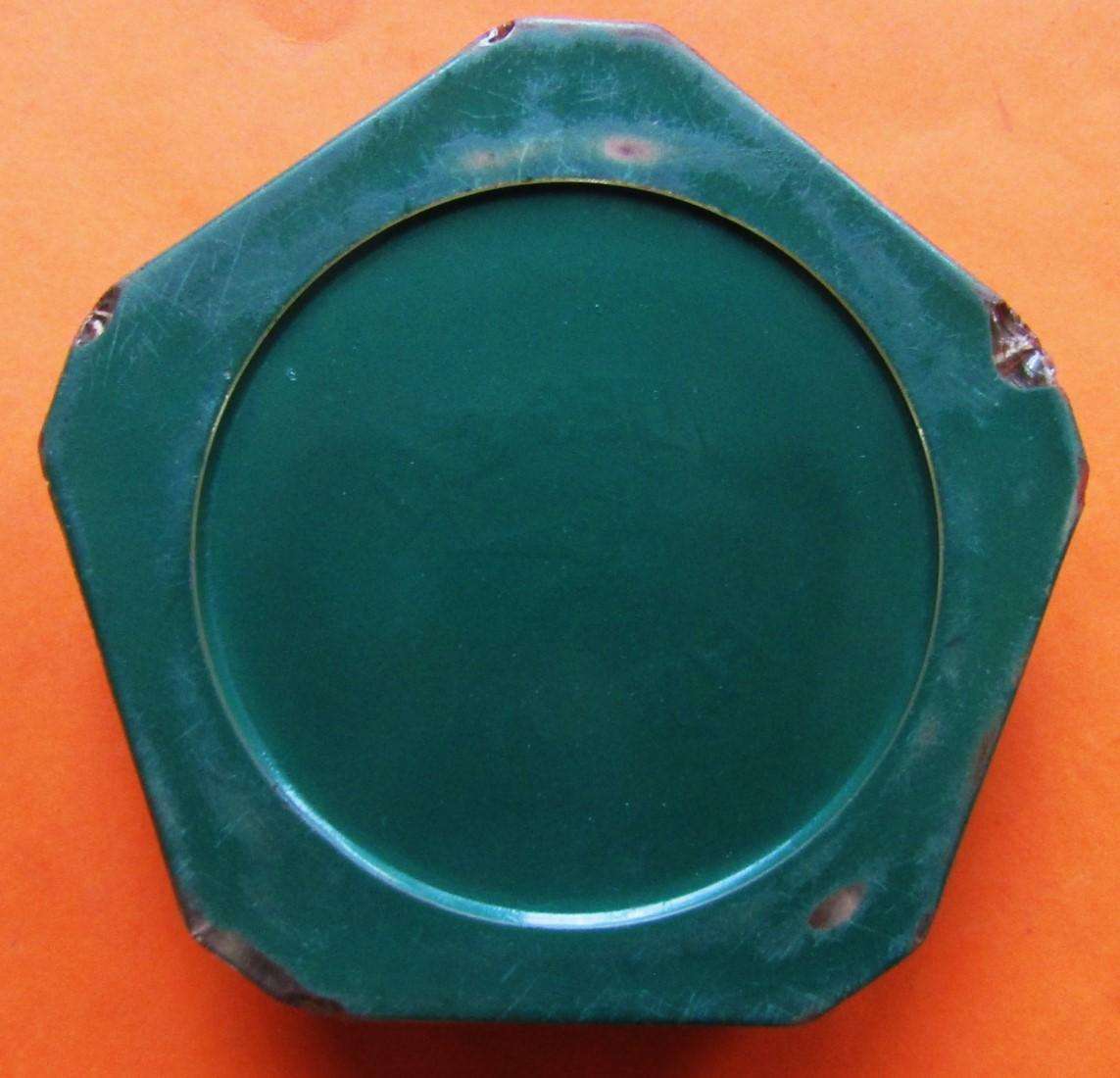 Old SAA Airways Flying Springbok Glass Ashtray