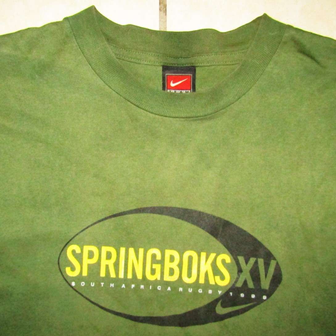 1999 Nike Springbok Rugby Long Sleeve Top