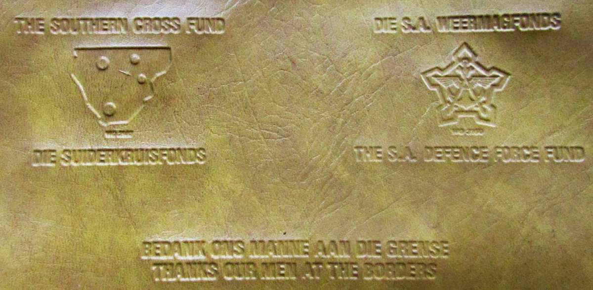 SADF Border War Southern Cross Fund Satchel Case