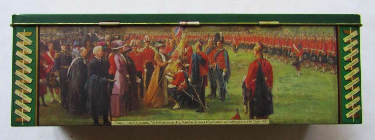 Old Glen Moray Highland Regiments Whisky Tin