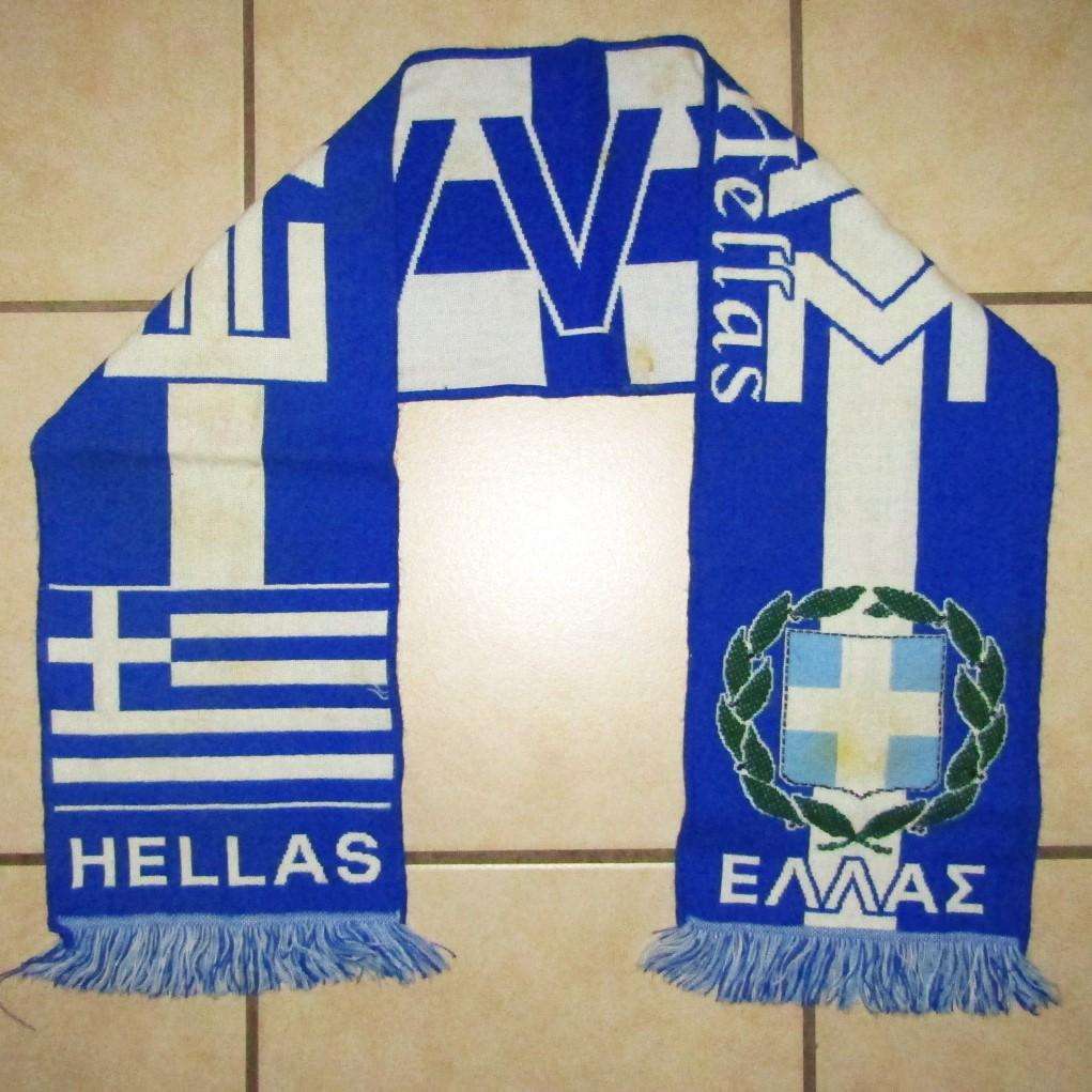 Old Greece Football Scarf
