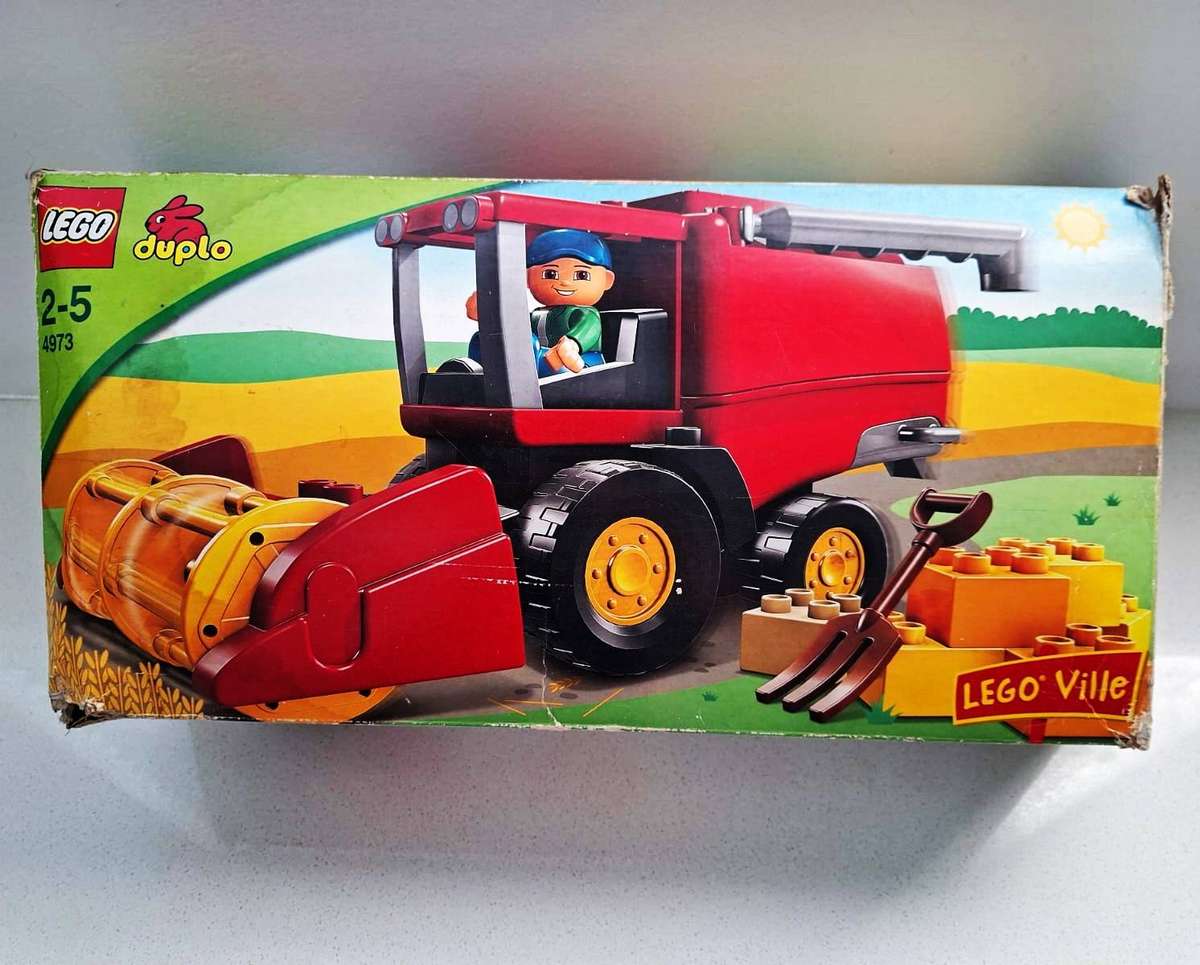 2007 Large LEGO Duplo Harvester in Box