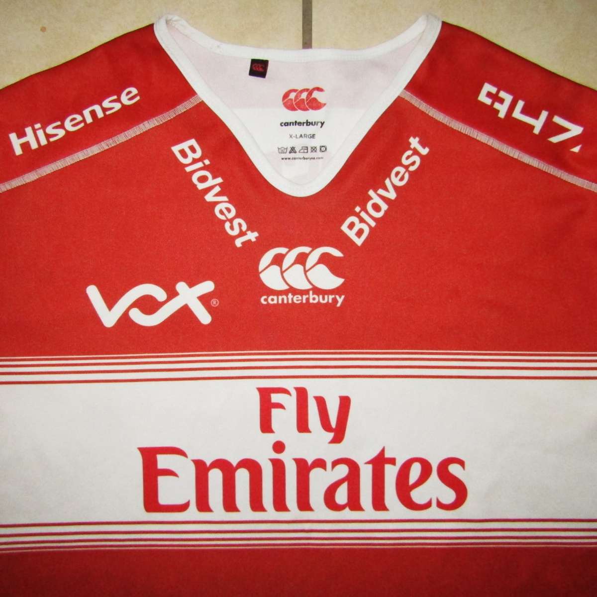 Old Lions Super Rugby Jersey - XL Size