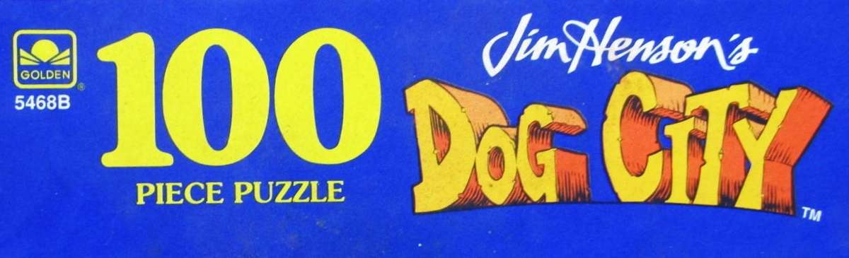 90's Dog City TV Series Jigsaw Puzzle