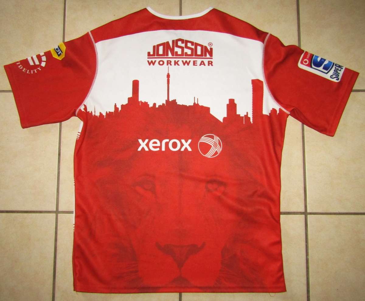 Old Lions Super Rugby Jersey - XL Size