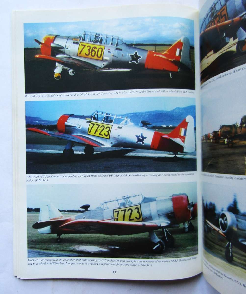 AT-6 Harvard in South African Service - SAAF Book (1995)