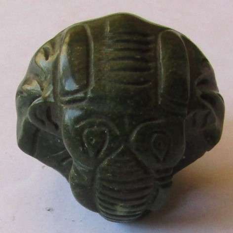 Strange Old Round Marble Figure