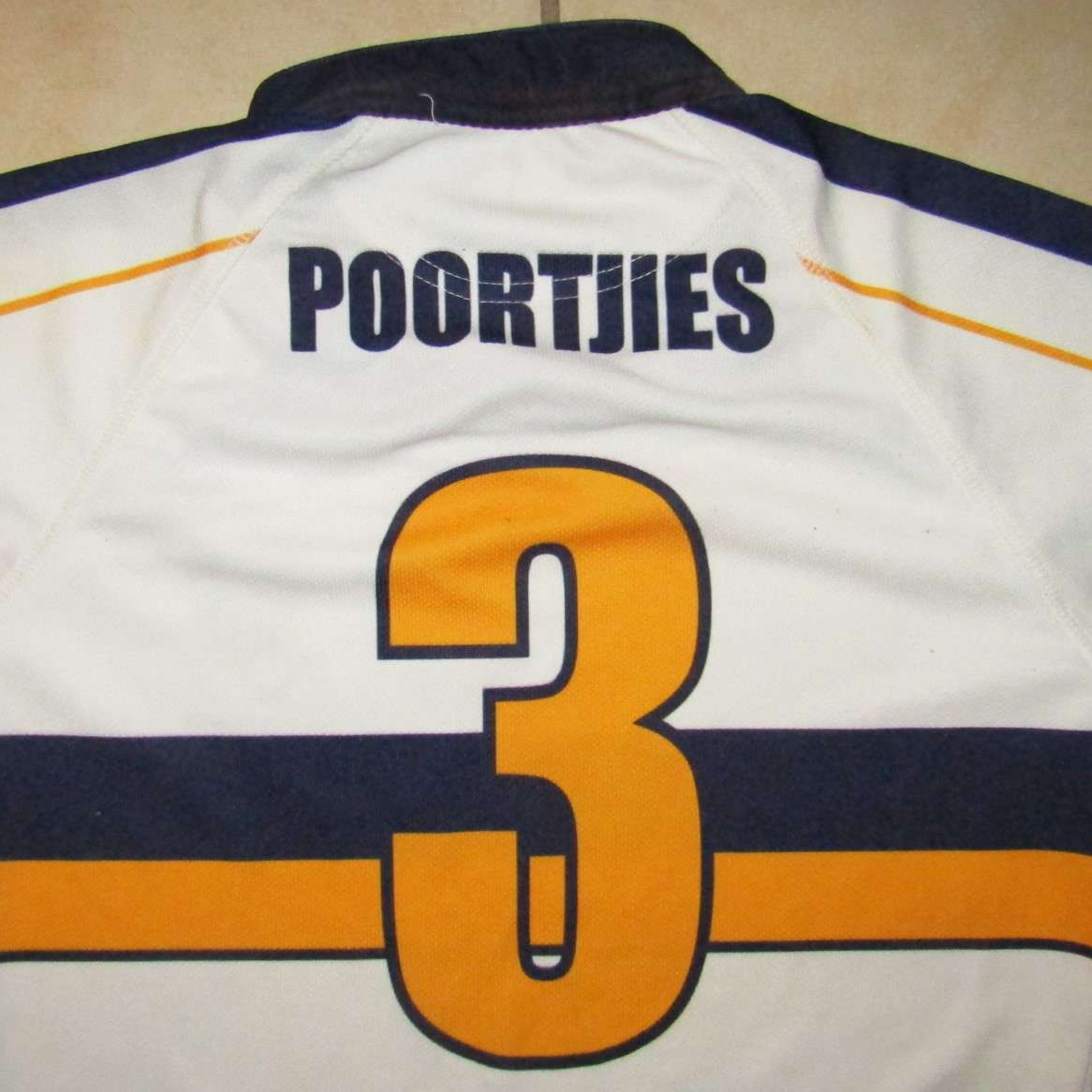 Die Poort Eerste Span Number 3 Players Rugby Jersey