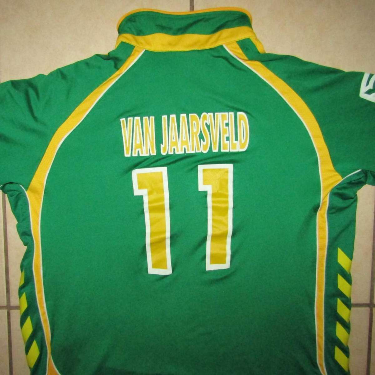Old SA Proteas Van Jaarsveld Players Cricket Jersey