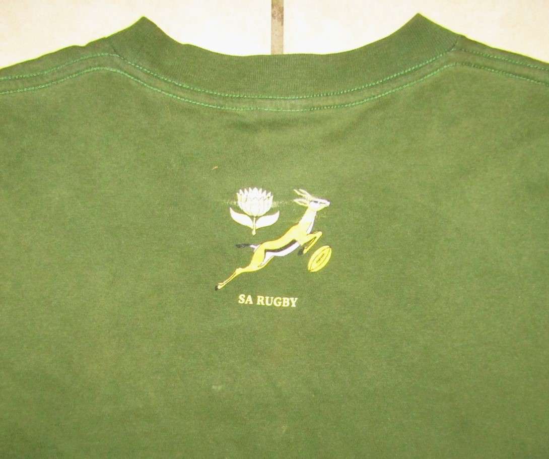 1999 Nike Springbok Rugby Long Sleeve Top